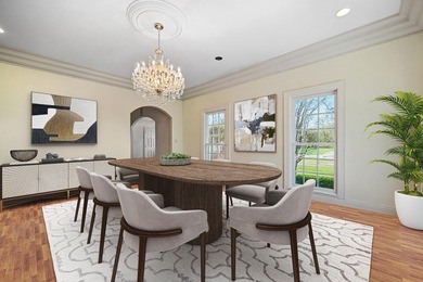 Stunning, classic 3 story home in gated golf course community of on Briar Ridge Country Club in Indiana - for sale on GolfHomes.com, golf home, golf lot