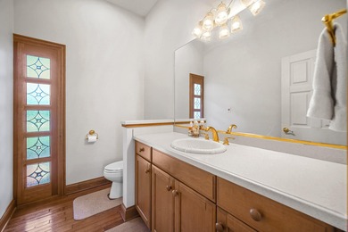 Stunning, classic 3 story home in gated golf course community of on Briar Ridge Country Club in Indiana - for sale on GolfHomes.com, golf home, golf lot