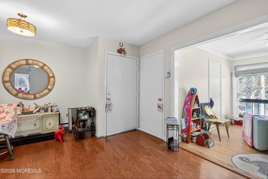 Quiet, private second-floor Navesink model set among the trees on Shadow Lake Village in New Jersey - for sale on GolfHomes.com, golf home, golf lot