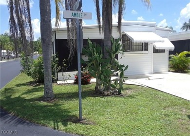 Cozy Corner-Lot Retreat at 55+ Fountainview RV Resort - North on Del Tura Golf and Country Club in Florida - for sale on GolfHomes.com, golf home, golf lot