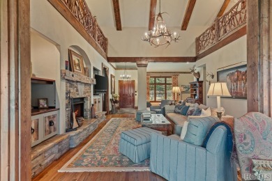 Welcome to this stunning four-bedroom, five-bathroom, and on Cullasaja Club in North Carolina - for sale on GolfHomes.com, golf home, golf lot