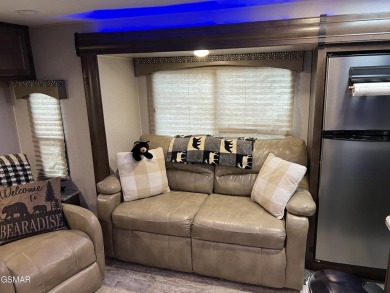 Nice RV lot with plenty of trees, nice patio, and firepit area on Bent Creek Golf Course in Tennessee - for sale on GolfHomes.com, golf home, golf lot