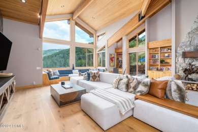 Nestled in the quiet neighborhood of Iron Canyon, this residence on Park City Golf Course in Utah - for sale on GolfHomes.com, golf home, golf lot