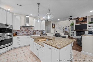 Discover this stunning home on a lakefront lot in the on Woodlake Country Club in North Carolina - for sale on GolfHomes.com, golf home, golf lot