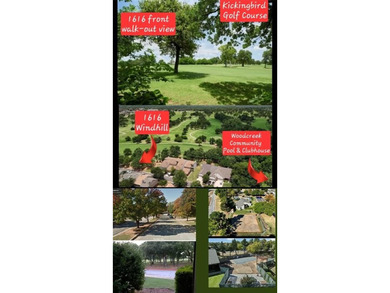 Beautifully updated townhome with golf course views in the heart on KickingBird Golf Course in Oklahoma - for sale on GolfHomes.com, golf home, golf lot