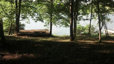 Beautiful 1.9-acre wooded waterfront lot on the main body of on Lake Carroll Golf Course in Illinois - for sale on GolfHomes.com, golf home, golf lot