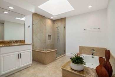 Step inside this desert dream showcasing new, extensive upgrades on The Springs Country Club in California - for sale on GolfHomes.com, golf home, golf lot