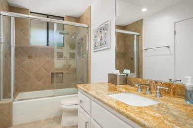 Step inside this desert dream showcasing new, extensive upgrades on The Springs Country Club in California - for sale on GolfHomes.com, golf home, golf lot