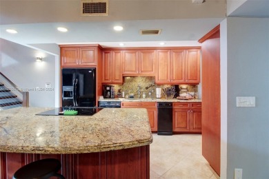 Nestled in a sought-after golf club community, this 3-bedroom on Jacaranda Golf Club in Florida - for sale on GolfHomes.com, golf home, golf lot