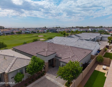 Golf course lot. Hole #11. Shaded patio with fine touches and on Sterling Grove Golf & Country Club in Arizona - for sale on GolfHomes.com, golf home, golf lot
