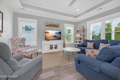 Perched on Pilings ! This 3-bdrm, 2-bath home, built in 2018, is on Founders Club At St. James Plantation in North Carolina - for sale on GolfHomes.com, golf home, golf lot