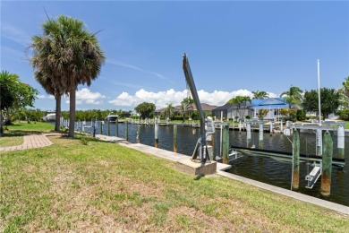 SAIL ACCESS POOL HOME IN PGI W/110FT SEAWALL, 3-CAR GARAGE & on Saint Andrews South Golf Club in Florida - for sale on GolfHomes.com, golf home, golf lot