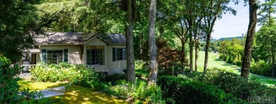 This charming cottage overlooking the historic Donald Ross golf on Highlands Country Club in North Carolina - for sale on GolfHomes.com, golf home, golf lot