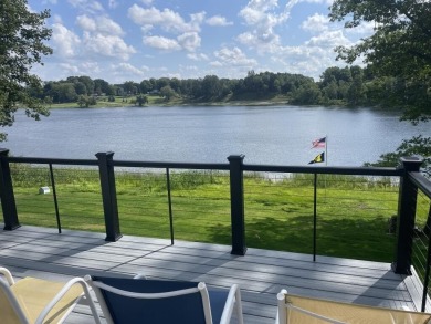 Beautiful lakefront home on 2nd Lake in Fremont, Michigan, with on Ramshorn on the Lakes in Michigan - for sale on GolfHomes.com, golf home, golf lot