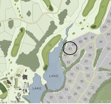 This incredible lakeside homesite is located at the headwaters on High Hampton Inn and Country Club in North Carolina - for sale on GolfHomes.com, golf home, golf lot