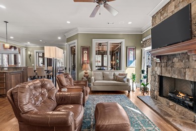 Perfectly positioned along the 5th hole of the Jack on Great Waters Course At Reynolds Plantation in Georgia - for sale on GolfHomes.com, golf home, golf lot