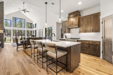 Discover this fully-furnished 4-bedroom mountain retreat in on Sunriver Caldera Springs Golf Course in Oregon - for sale on GolfHomes.com, golf home, golf lot