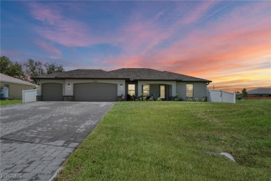 Skip the wait and the builder-grade finishes-this 2022 Cape on Burnt Store Golf Club in Florida - for sale on GolfHomes.com, golf home, golf lot