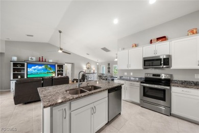 Skip the wait and the builder-grade finishes-this 2022 Cape on Burnt Store Golf Club in Florida - for sale on GolfHomes.com, golf home, golf lot