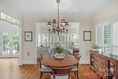 Stunning full-brick estate overlooking Ballantyne Country Club's on Ballantyne Resort and Country Club in North Carolina - for sale on GolfHomes.com, golf home, golf lot