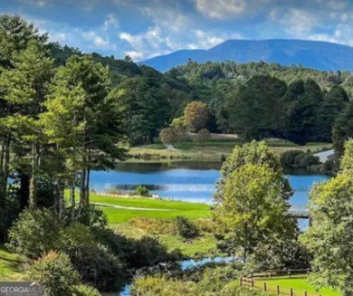 This lot offers great mountain views and Sky Valley city on Sky Valley Resort and Country Club in Georgia - for sale on GolfHomes.com, golf home, golf lot
