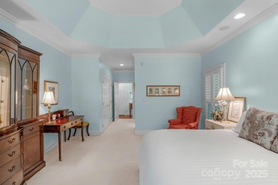 Stunning full-brick estate overlooking Ballantyne Country Club's on Ballantyne Resort and Country Club in North Carolina - for sale on GolfHomes.com, golf home, golf lot