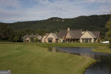 This lot offers great mountain views and Sky Valley city on Sky Valley Resort and Country Club in Georgia - for sale on GolfHomes.com, golf home, golf lot