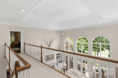 Stunning full-brick estate overlooking Ballantyne Country Club's on Ballantyne Resort and Country Club in North Carolina - for sale on GolfHomes.com, golf home, golf lot