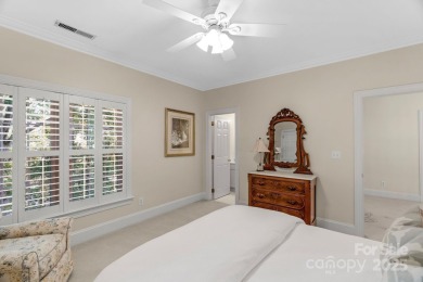 Stunning full-brick estate overlooking Ballantyne Country Club's on Ballantyne Resort and Country Club in North Carolina - for sale on GolfHomes.com, golf home, golf lot