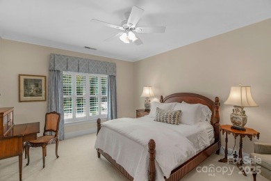 Stunning full-brick estate overlooking Ballantyne Country Club's on Ballantyne Resort and Country Club in North Carolina - for sale on GolfHomes.com, golf home, golf lot