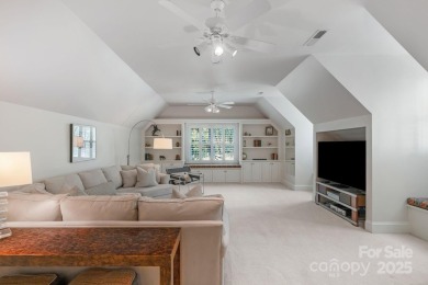 Stunning full-brick estate overlooking Ballantyne Country Club's on Ballantyne Resort and Country Club in North Carolina - for sale on GolfHomes.com, golf home, golf lot