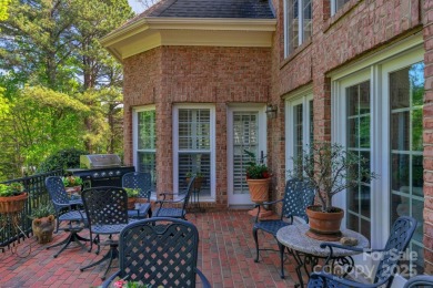 Stunning full-brick estate overlooking Ballantyne Country Club's on Ballantyne Resort and Country Club in North Carolina - for sale on GolfHomes.com, golf home, golf lot
