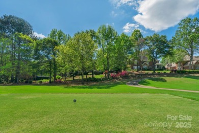 Stunning full-brick estate overlooking Ballantyne Country Club's on Ballantyne Resort and Country Club in North Carolina - for sale on GolfHomes.com, golf home, golf lot
