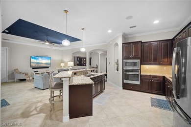 Golf Membership Included | 3-Car Garage | Saltwater Pool & Spa | on Bonita National Golf Course in Florida - for sale on GolfHomes.com, golf home, golf lot