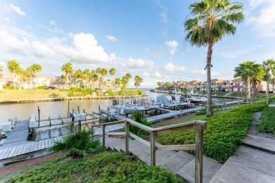 Beautiful channel-front townhome at 29 Harbor View, located in on South Padre Island Golf Club in Texas - for sale on GolfHomes.com, golf home, golf lot