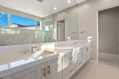 Experience elevated desert living with panoramic mountain views on PGA West Private Golf Courses in California - for sale on GolfHomes.com, golf home, golf lot