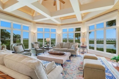 Discover luxury, views, and timeless Sea Pines living in this on Harbour Town Golf Links in South Carolina - for sale on GolfHomes.com, golf home, golf lot