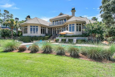 Discover luxury, views, and timeless Sea Pines living in this on Harbour Town Golf Links in South Carolina - for sale on GolfHomes.com, golf home, golf lot