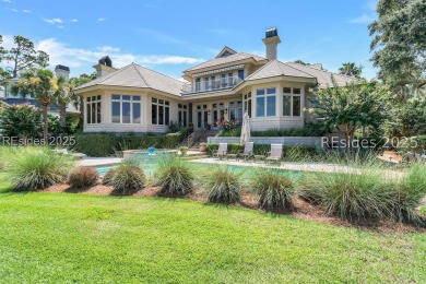 Discover luxury, views, and timeless Sea Pines living in this on Harbour Town Golf Links in South Carolina - for sale on GolfHomes.com, golf home, golf lot