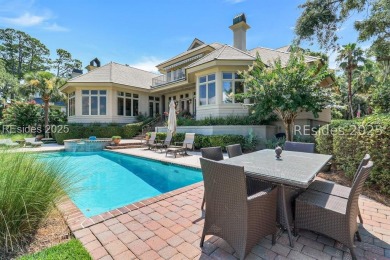 Discover luxury, views, and timeless Sea Pines living in this on Harbour Town Golf Links in South Carolina - for sale on GolfHomes.com, golf home, golf lot