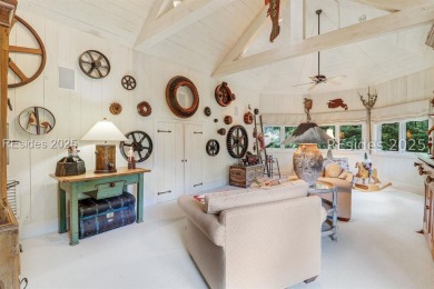 Discover luxury, views, and timeless Sea Pines living in this on Harbour Town Golf Links in South Carolina - for sale on GolfHomes.com, golf home, golf lot