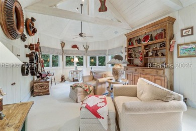 Discover luxury, views, and timeless Sea Pines living in this on Harbour Town Golf Links in South Carolina - for sale on GolfHomes.com, golf home, golf lot