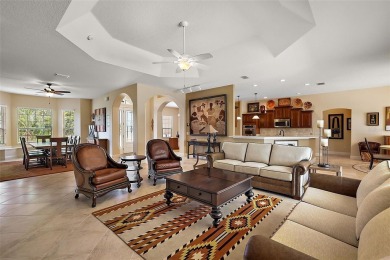 Welcome to this grand 3-bedroom, 2-bathroom PREMIER Sanibel home on The Links of Spruce Creek in Florida - for sale on GolfHomes.com, golf home, golf lot