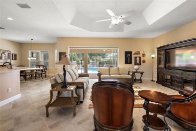 Welcome to this grand 3-bedroom, 2-bathroom PREMIER Sanibel home on The Links of Spruce Creek in Florida - for sale on GolfHomes.com, golf home, golf lot