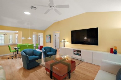 This bright and cheerful, Designer Wisteria, offers 3 bedrooms on The Links of Spruce Creek in Florida - for sale on GolfHomes.com, golf home, golf lot