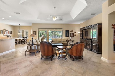 Welcome to this grand 3-bedroom, 2-bathroom PREMIER Sanibel home on The Links of Spruce Creek in Florida - for sale on GolfHomes.com, golf home, golf lot