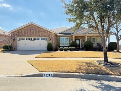 Welcome to the exceptional Morningside floor plan perfectly on Frisco Lakes Golf Course in Texas - for sale on GolfHomes.com, golf home, golf lot