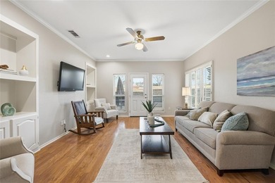 Exceptional gated and private, this move-in-ready golf-course on Ridglea Country Club in Texas - for sale on GolfHomes.com, golf home, golf lot