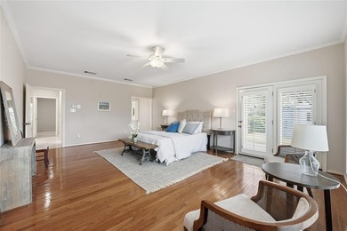 Exceptional gated and private, this move-in-ready golf-course on Ridglea Country Club in Texas - for sale on GolfHomes.com, golf home, golf lot