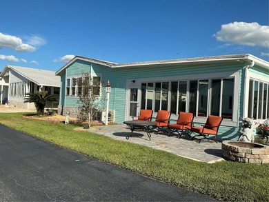 This stunning home was fully renovated in 2021 with meticulous on Lily Lake Golf and RV Resort in Florida - for sale on GolfHomes.com, golf home, golf lot